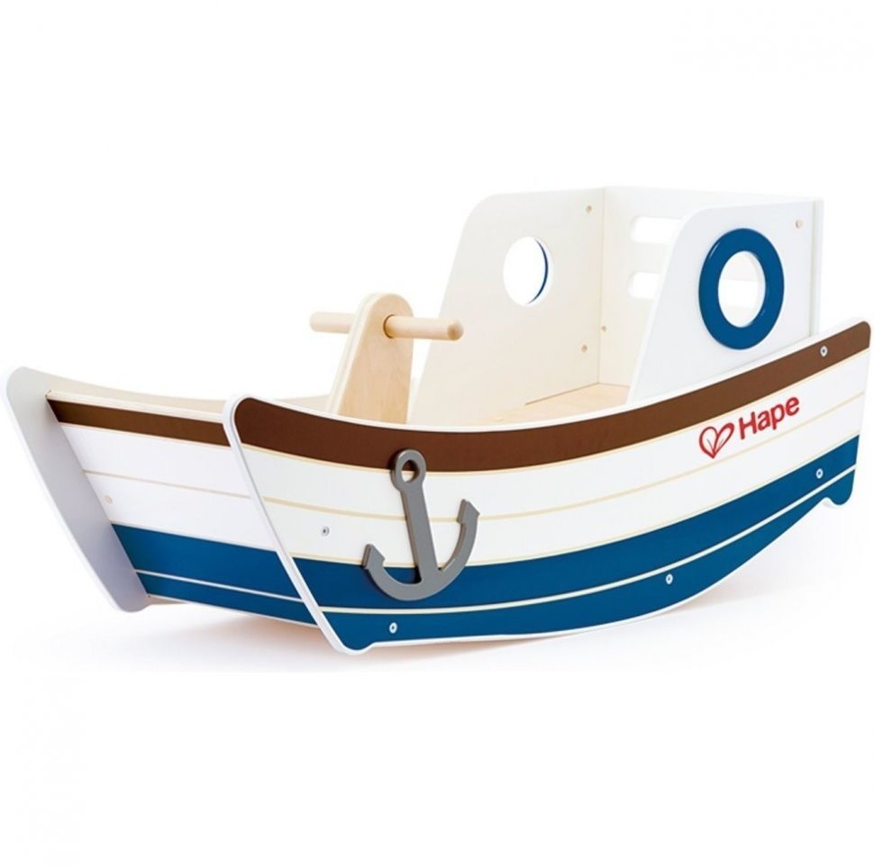 Качалка Лодка Открытое море (E0102_HP)