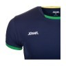 Футболка волейбольная JVT-1030-093 темно-синий/зеленый (430339)