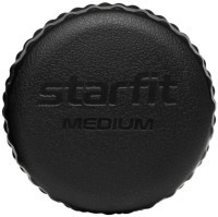 Ролик массажный FA-526, PU, средняя жесткость, 15x8 см, черный (2108088)