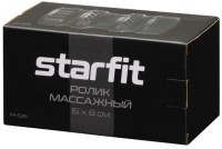 Ролик массажный FA-526, PU, средняя жесткость, 15x8 см, черный (2108088)