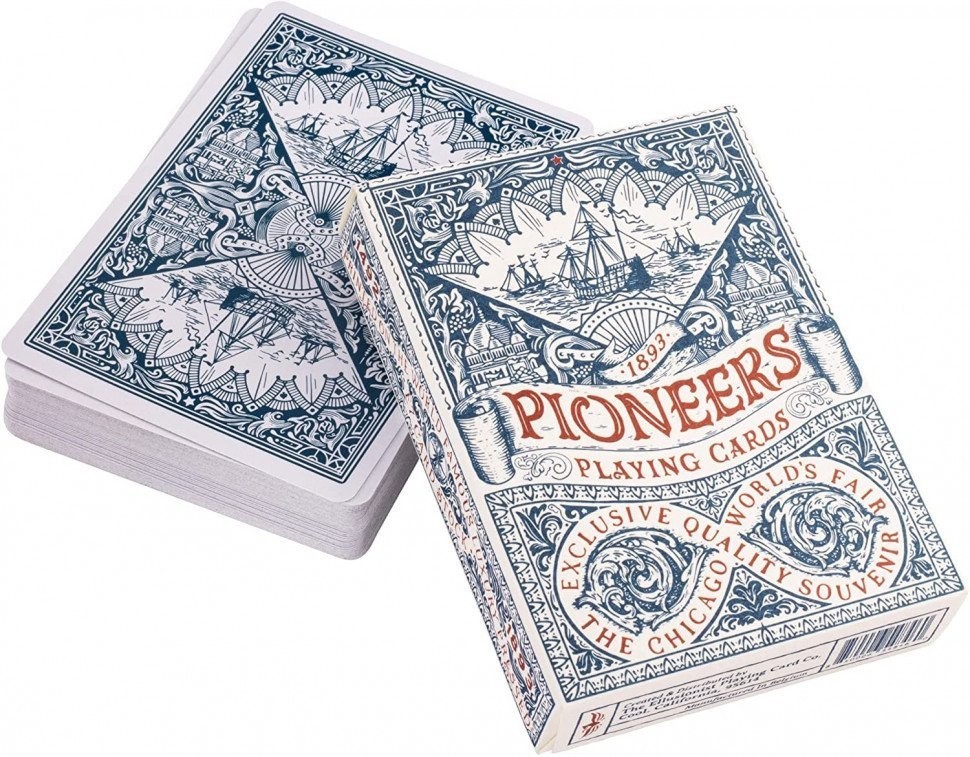 Карты "Ellusionist Pioners blue" (64407)