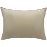 Набор наволочек из стираного перкаля бежево-серого цвета из коллекции essential, 50х70 см (77741)