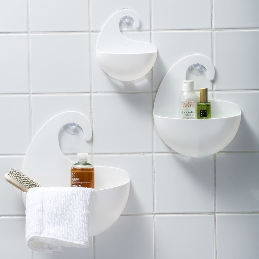 Органайзер для ванной surf, organic, 15х17,7х5 см, мятный (64344)