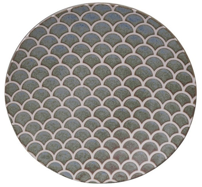 Тарелка 16924, 25 см, фарфор, grey, TOKYO DESIGN