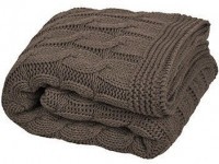 Плед вязаный Qwerty Nordvic Ясень 66503 (66234)