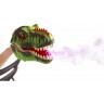 Тираннозавр (Тирекс) серии "Мир динозавров" - Игрушка на руку, парогенератор, зеленый (MM219-365)