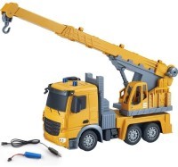 Радиоуправляемый грузовик - кран (свет, звук, масштаб 1:24) (YT55-8)