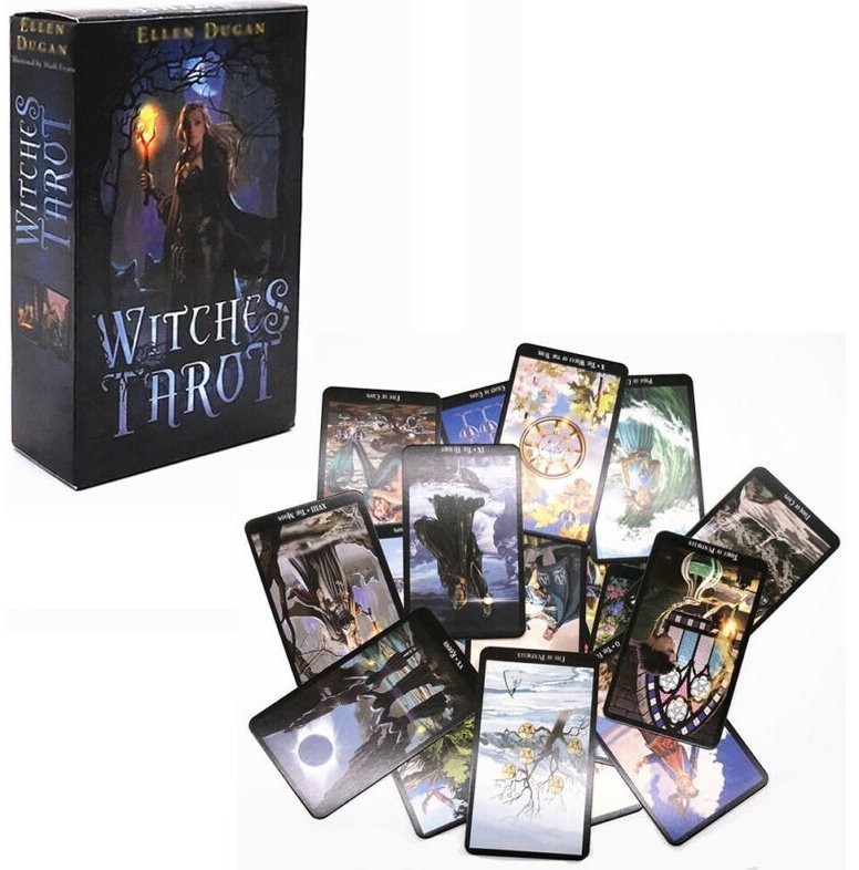 Карты Таро "Witches Tarot Set" Llewellyn / Таро Ведьм (33551)