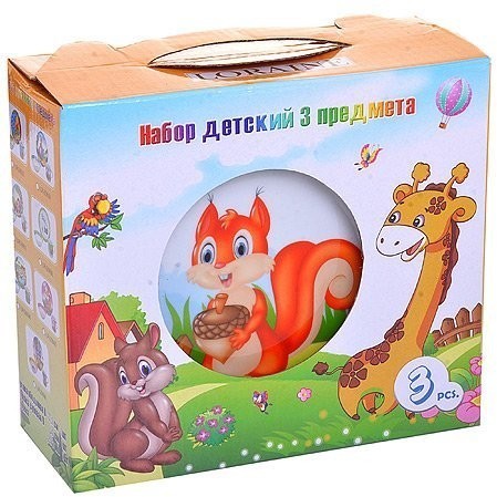 Детский набор посуды Белочка LORAINE (30550)