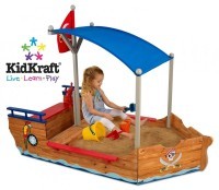 Песочница &quot;Пиратская лодка&quot; (Pirate Sandboat) (00128_KE)