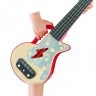 Музыкальная игрушка Гавайская гитара для детей "Мерцающая укулеле", красная (E0624_HP)