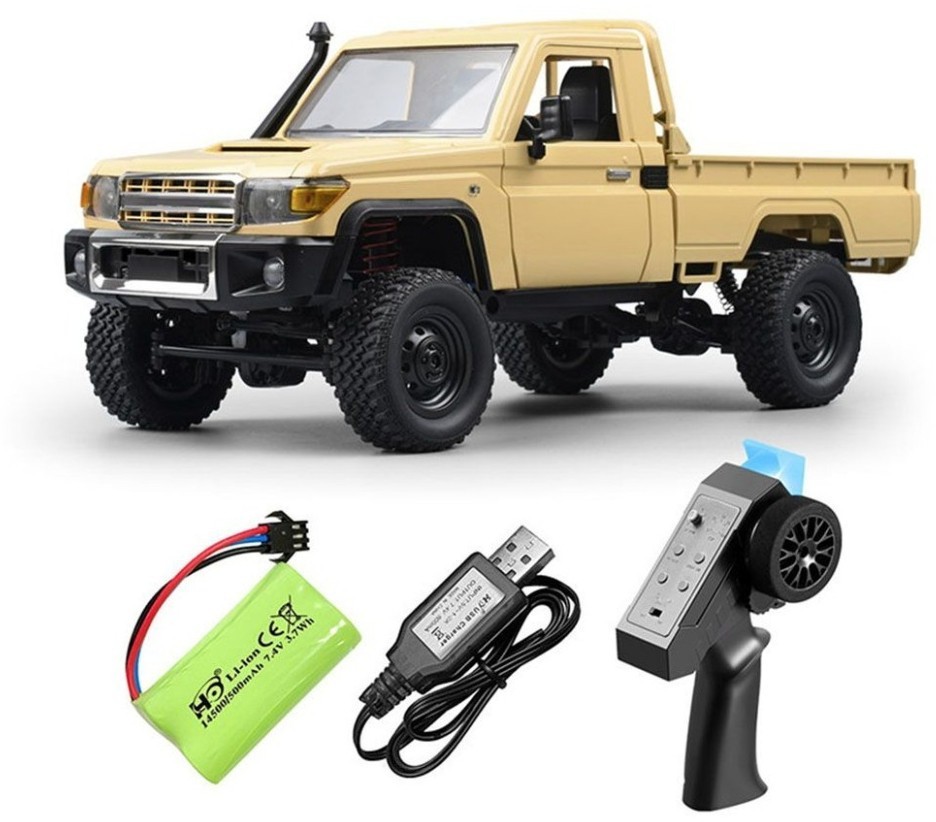 Радиоуправляемый внедорожник Toyota Land Cruiser 1:12 (MN-82-YELLOW)