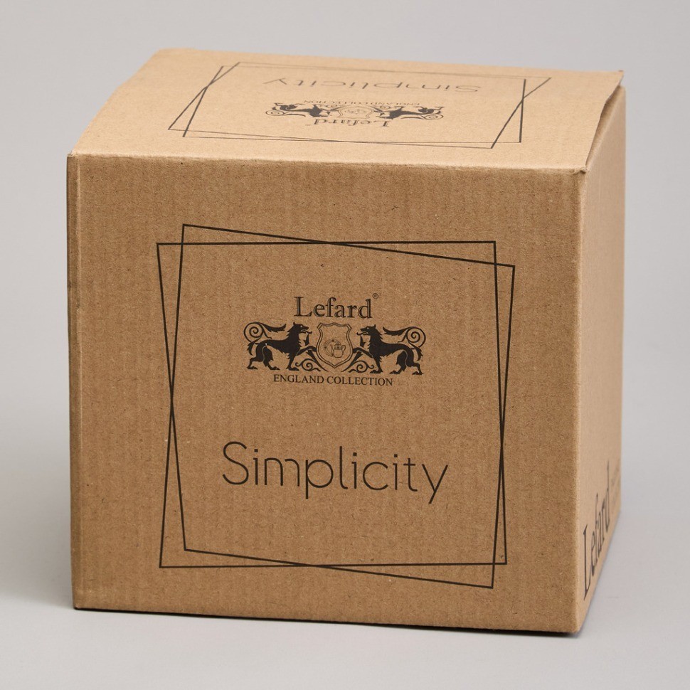 Набор кружек "simplicity" green 4 шт 245 мл / 14 см Lefard (675-105)