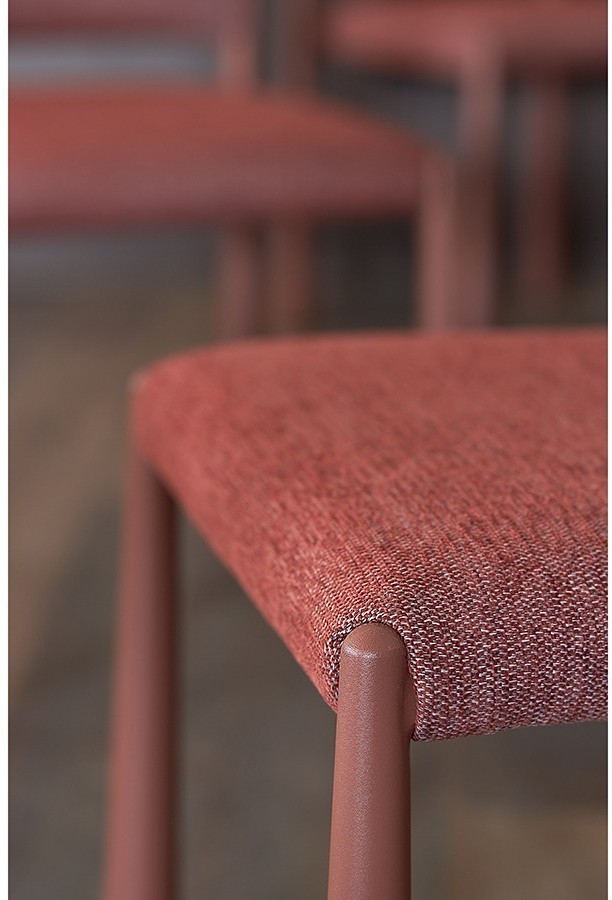 Стул freddi, рогожка, рябина (78612)