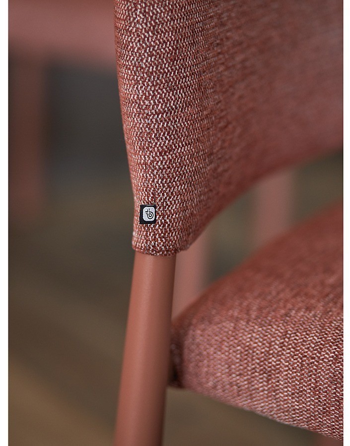 Стул freddi, рогожка, рябина (78612)