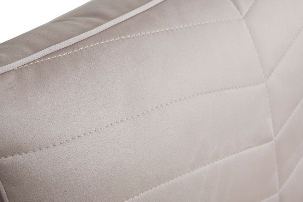 Диван Madrid Memory с кантом трехм. без мех.,велюр бежевый Colt021+Colt030 (TT-00015136)