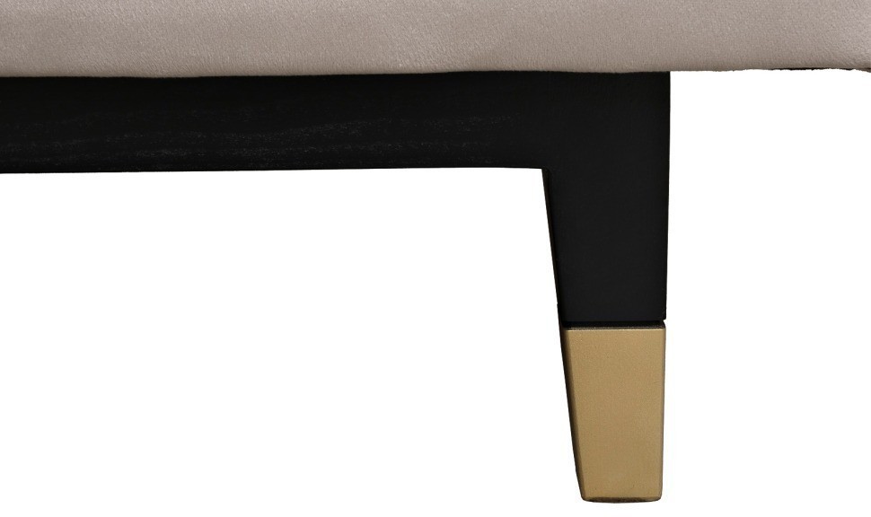 Диван Madrid Memory с кантом трехм. без мех.,велюр бежевый Colt021+Colt030 (TT-00015136)