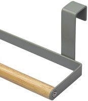 Держатель для полотенец подвесной granli, 24х8,5 см, серый (77265)