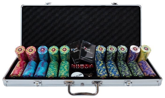 Набор для покера EPT Ceramic на 500 фишек (33846)