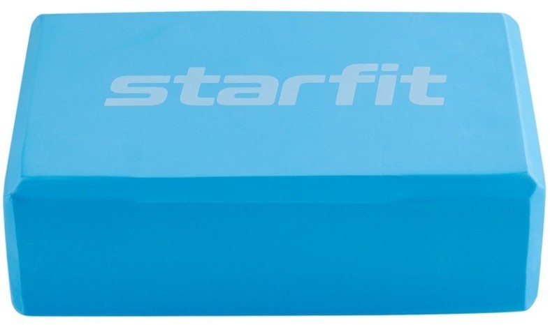 Блок для йоги STARFIT YB-200 EVA, синий пастель (2113199)