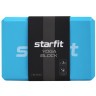 Блок для йоги STARFIT YB-200 EVA, синий пастель (2113199)