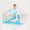 Блок для йоги STARFIT YB-200 EVA, синий пастель (2113199)