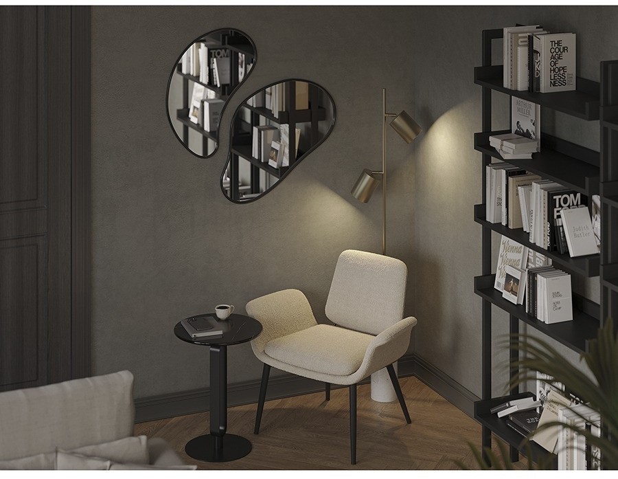 Зеркало настенное reflexion, 55x53 см (77364)