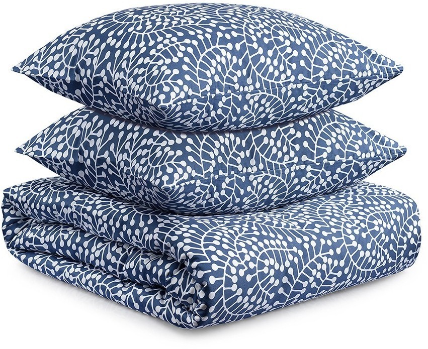 Комплект постельного белья темно-синего цвета с принтом Спелая смородина из коллекции scandinavian touch, 200х220 см (76710)