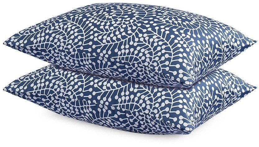 Комплект постельного белья темно-синего цвета с принтом Спелая смородина из коллекции scandinavian touch, 200х220 см (76710)