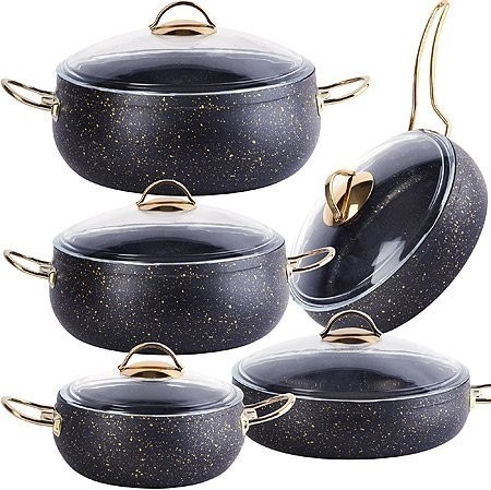 Набор посуды 10пр 3+3+4+4,5+7 лMB (40423)