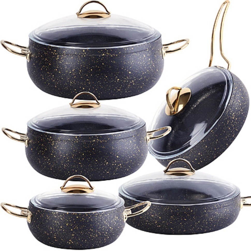 Набор посуды 10пр 3+3+4+4,5+7 лMB (40423)