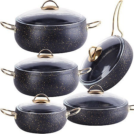 Набор посуды 10пр 3+3+4+4,5+7 лMB (40423)