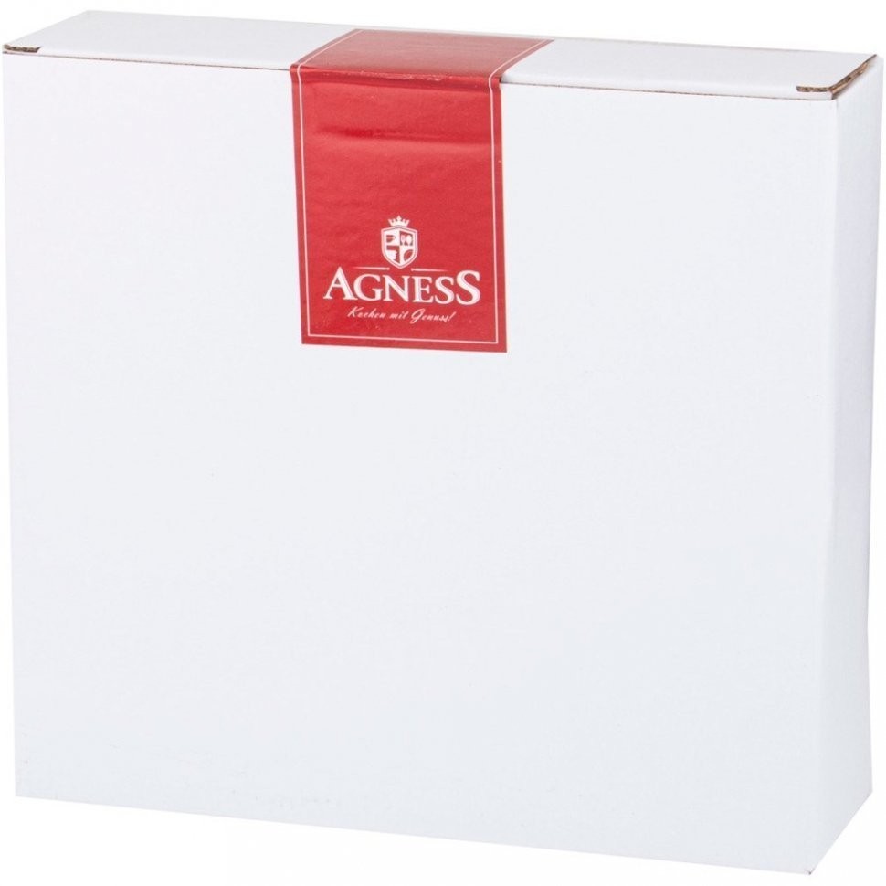 Форма для выпечки agness "modern kitchen" круглая бежевая 28*28*6 см Agness (777-089)