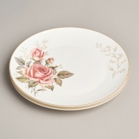 Набор тарелок закусочных lefard &quot;корейская роза&quot; 2 шт. 20,5 см (590-682)