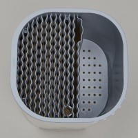 Подставка для ножей agness с точильным камнем 13,6*14,6*23 см (907-322)