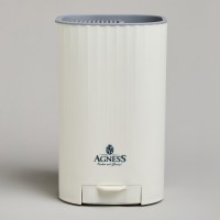 Подставка для ножей agness с точильным камнем 13,6*14,6*23 см (907-322)