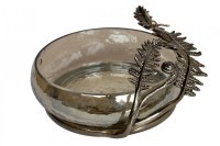 Чаша декоративная &quot;Папоротники&quot; мал. d.20,5*8.5см (TT-00005197)