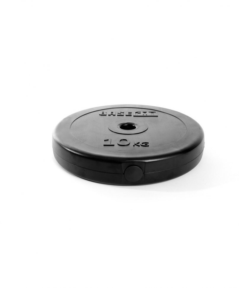 Диск пластиковый BB-203 d=26 мм, черный, 10 кг (1483994)