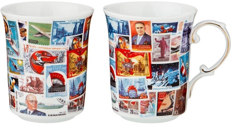 Кружка lefard "марки ссср" 500 мл (85-1485)