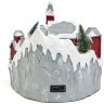 Музыкальная статуэтка "зимний городок" 28х28,5х27 см Lefard (146-2229)