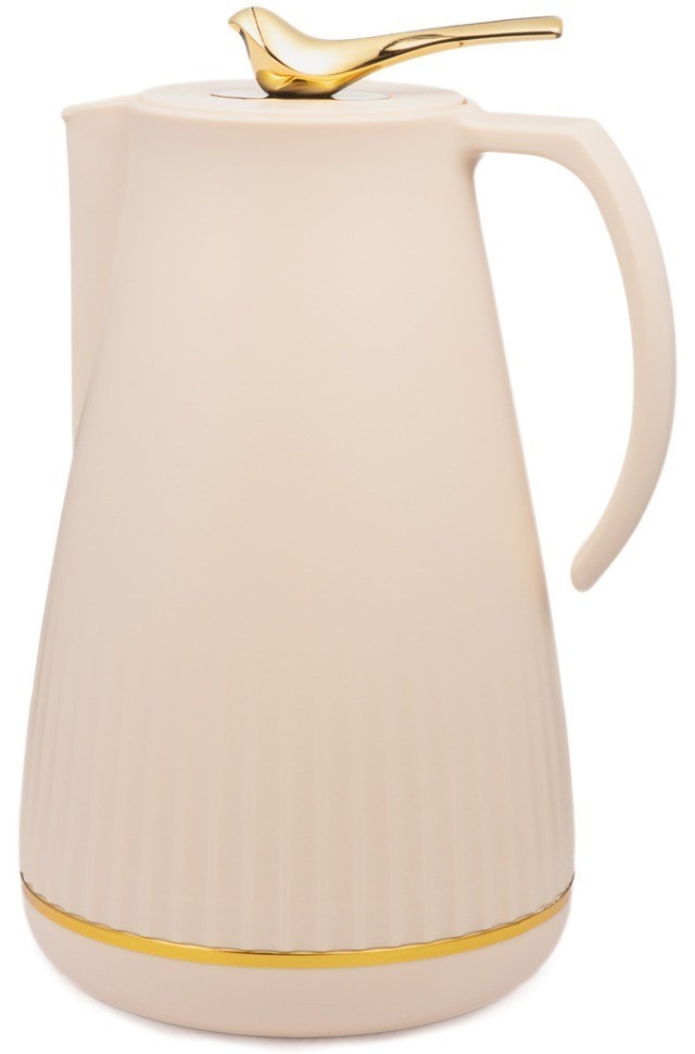 Термос со стеклянной колбой, 950 мл, крышка с клапаном Agness (734-200)