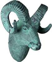 Голова барана 4454, металл, mixed, ROOMERS FURNITURE