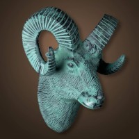 Голова барана 4454, металл, mixed, ROOMERS FURNITURE