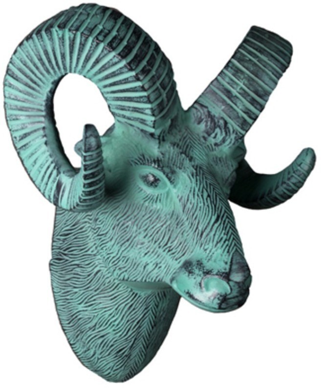 Голова барана 4454, металл, mixed, ROOMERS FURNITURE