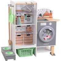 Кухня и прачечная 2-в-1 с набором из 10 аксессуаров (10240_KE)