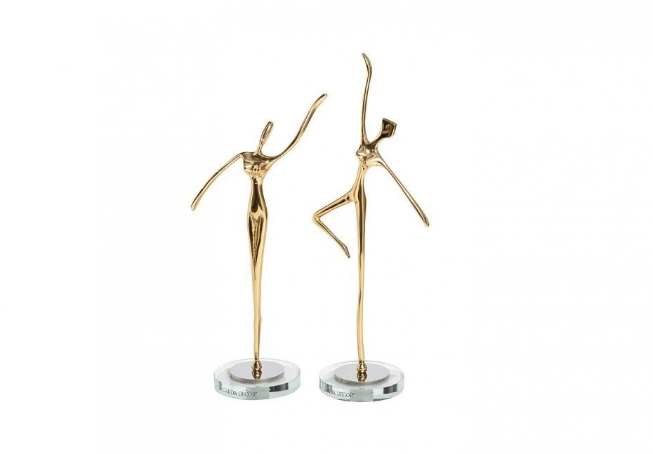 Статуэтка "Балерина" цвет золото 16*8*25см (TT-00004780)