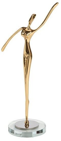 Статуэтка "Балерина" цвет золото 16*8*25см (TT-00004780)