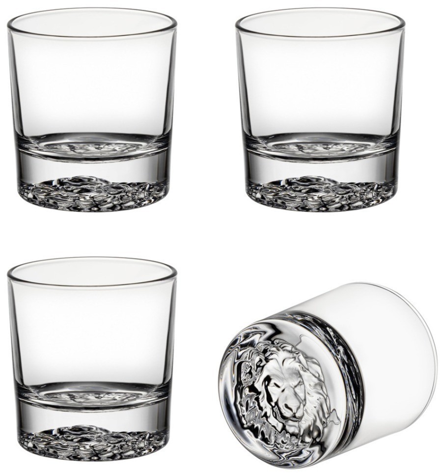 Набор стаканов для виски "lion", 4 шт/310 мл Lefard (687-018)