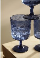 Набор бокалов из акрила arctic для вина, 280 мл, синий, 4 шт. (77570)