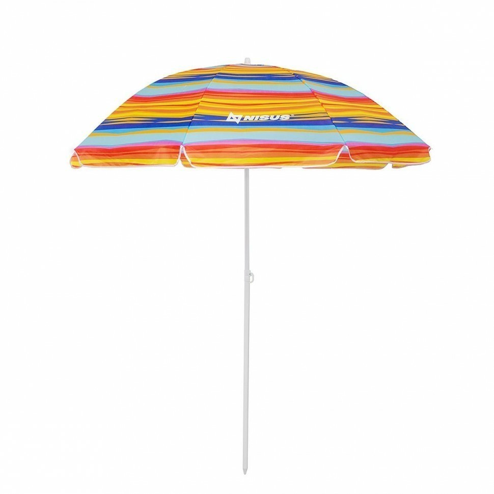 Зонт пляжный Nisus NA-200N-SO d 2,00м с наклоном 22/25/170Т 279241 (92424)
